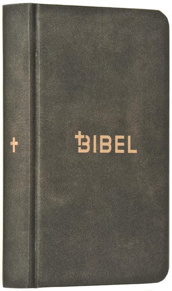 Die Bibel - Schlachter 2000 - Miniaturausgabe (illustrierter fester Einband - Antikleder-Optik)