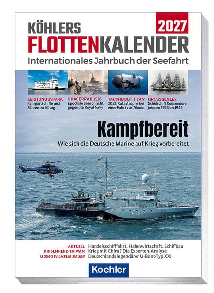 Köhlers FlottenKalender 2027