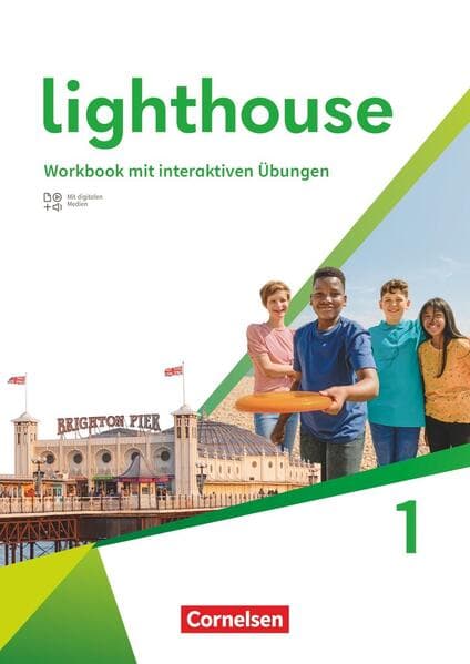 Lighthouse Band 1: 5. Schuljahr - General Edition - Workbook mit interaktiven Übungen, Audios, Erklärfilmen und Lösungen