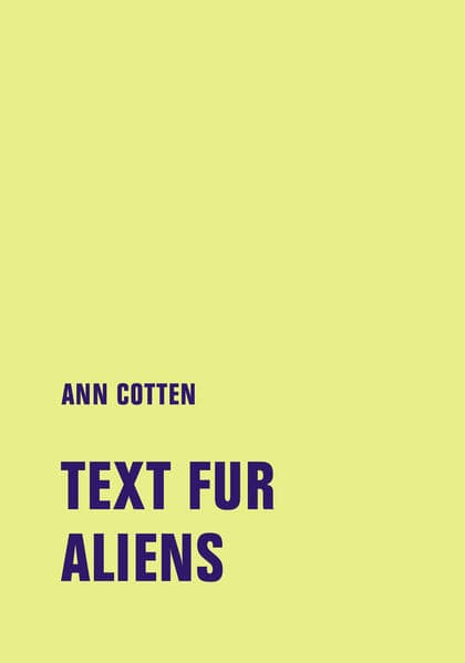 Text fur Aliens