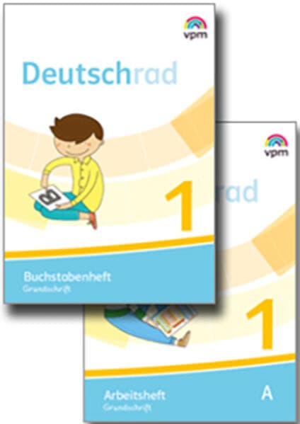 Deutschrad 1. Arbeitsheft und Buchstabenheft Grundschrift (Paket). Klasse 1