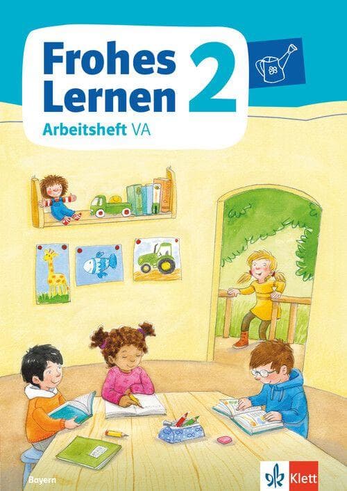 Frohes Lernen Sprachbuch 2. Arbeitsheft in Vereinfachter Ausgangsschrift Klasse 2. Ausgabe Bayern ab 2021