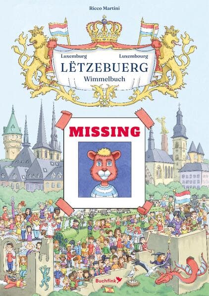 Wimmelbuch Lëtzebuerg Luxemburg Luxembourg