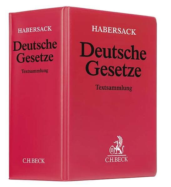 Deutsche Gesetze (ohne Fortsetzungsnotierung). Inkl. 204. Ergänzungslieferung