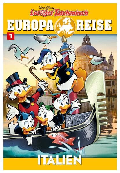 Lustiges Taschenbuch Europareise 01
