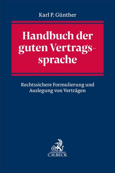 Handbuch der guten Vertragssprache
