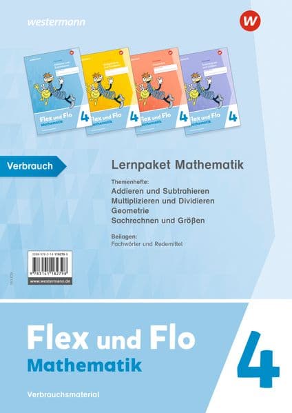 Flex und Flo 4. Lernpaket Mathe (Verbrauch) 2021