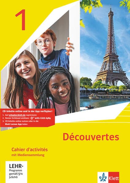 Découvertes 1. Ausgabe 1. oder 2. Fremdsprache. Cahier d'activités mit Mediensammlung 1. Lernjahr
